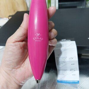 Zulay Kitchen Powerful Milk Frother Handheld Foam Maker for Lattes Cappuccino